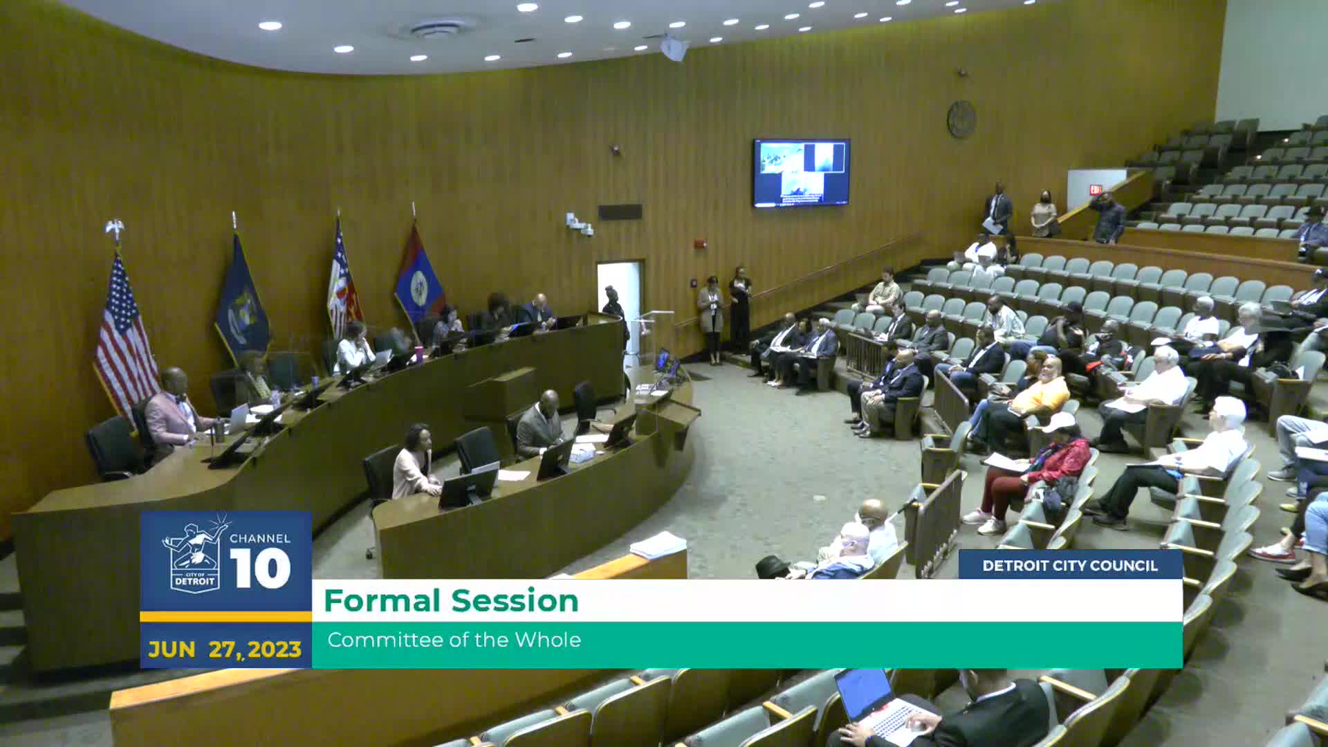 Detroit City Council Formal Session 06 27 2023