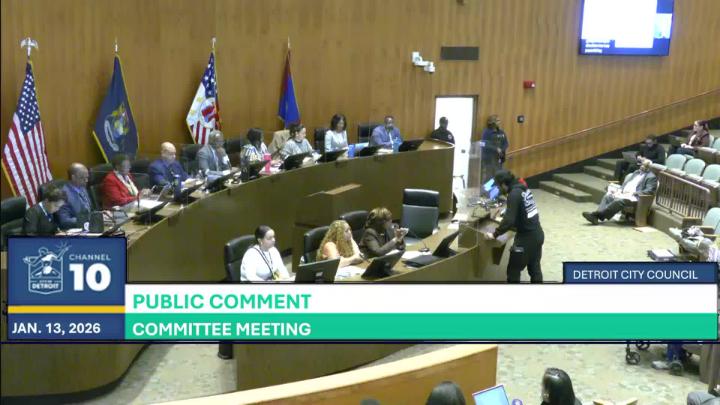 Thumbnail image for Detroit City Council Formal Session  01-13-2026