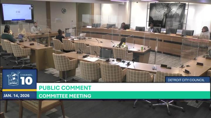 Thumbnail image for Detroit City Council Budget Finance and Audit 01-14-2026