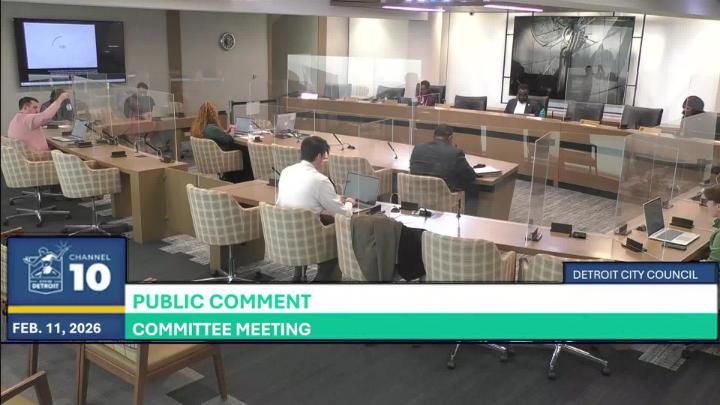 Thumbnail image for Detroit City Council Budget Finance and Audit 02-11-2026