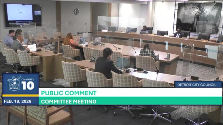 Thumbnail image for Detroit City Council Budget Finance and Audit 02-18-2026