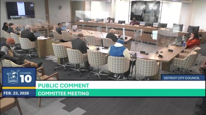 Thumbnail image for Detroit City Council Public Health and Safety 02-23-2026