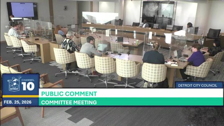 Thumbnail image for Detroit City Council Budget Finance and Audit 02-25-2026