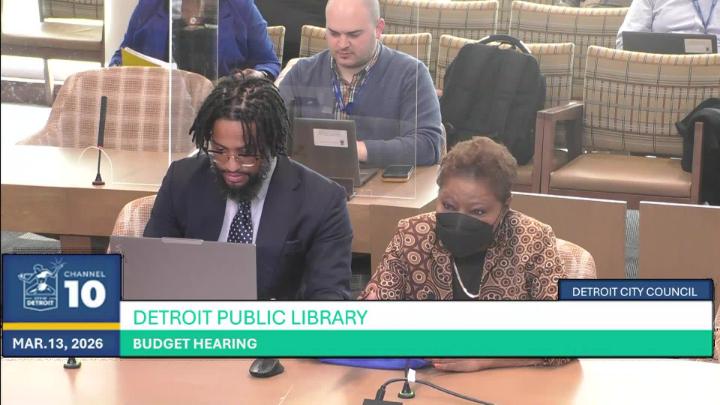 Thumbnail image for Detroit City Council Budget Hearing  Detroit Public Library 03-13-2026