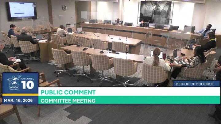 Thumbnail image for Detroit City Council Public Health and Safety 03-16-2026