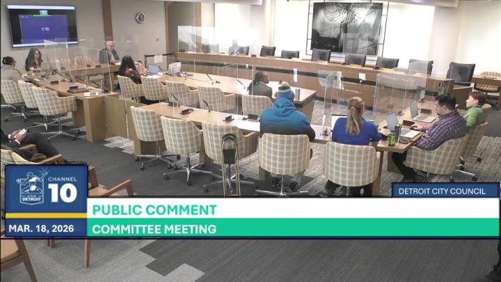 Thumbnail image for Detroit City Council Internal Operations 03-18-2026