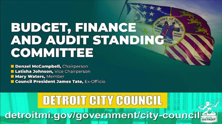 Thumbnail image for Detroit City Council Budget Hearing  Auditor General 03-19-2026