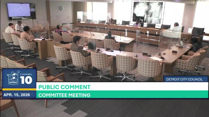 Thumbnail image for Detroit City Council Budget Finance and Audit 04-15-2026