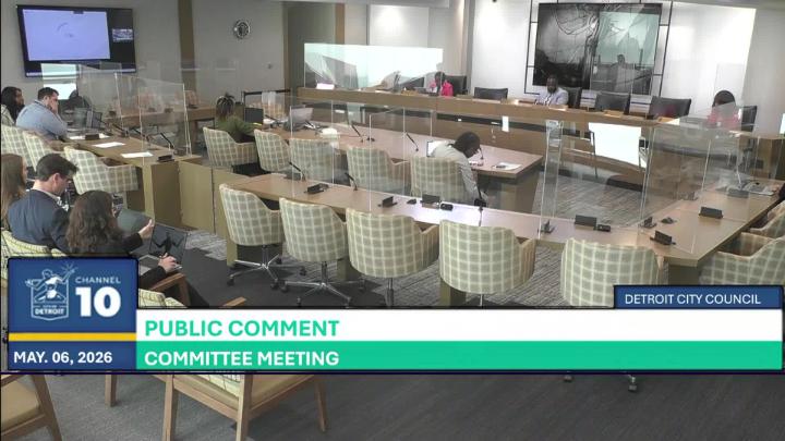 Thumbnail image for Detroit City Council Budget Finance and Audit 05-06-2026