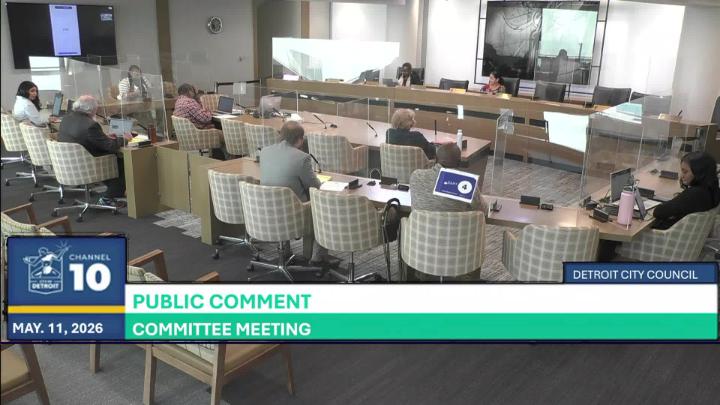 Thumbnail image for Detroit City Council Public Health and Safety  05-11-2026