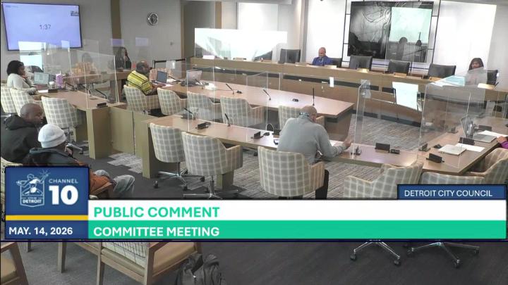 Thumbnail image for Detroit City Council Planning Economics pt1 05-14-2026