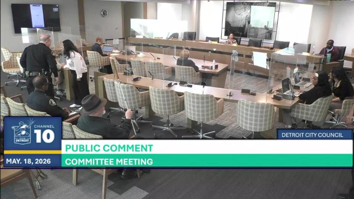Thumbnail image for Detroit City Council Public Health and Safety  05-18-2026