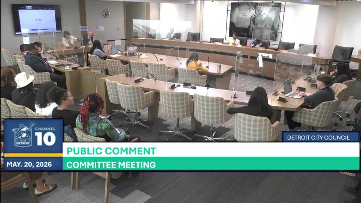 Thumbnail image for Detroit City Council Internal Operations 05-20-2026