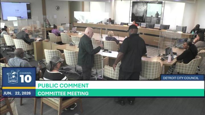 Thumbnail image for Detroit City Council Public Health and Safety  06-22-2026