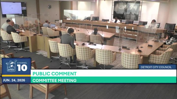Thumbnail image for Detroit City Council Budget Finance and Audit 06-24-2026