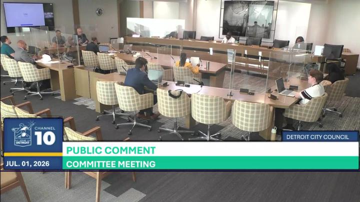 Thumbnail image for Detroit City Council Budget Finance and Audit 07-01-2026